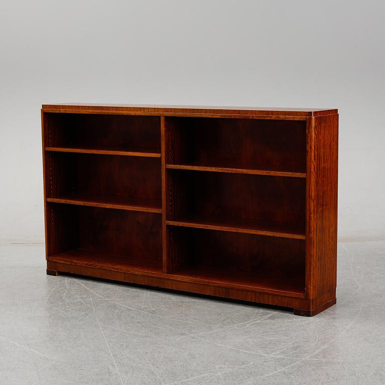 Bokhylla, funkis, Reiners Möbler, Mjölby, 1940-tal.