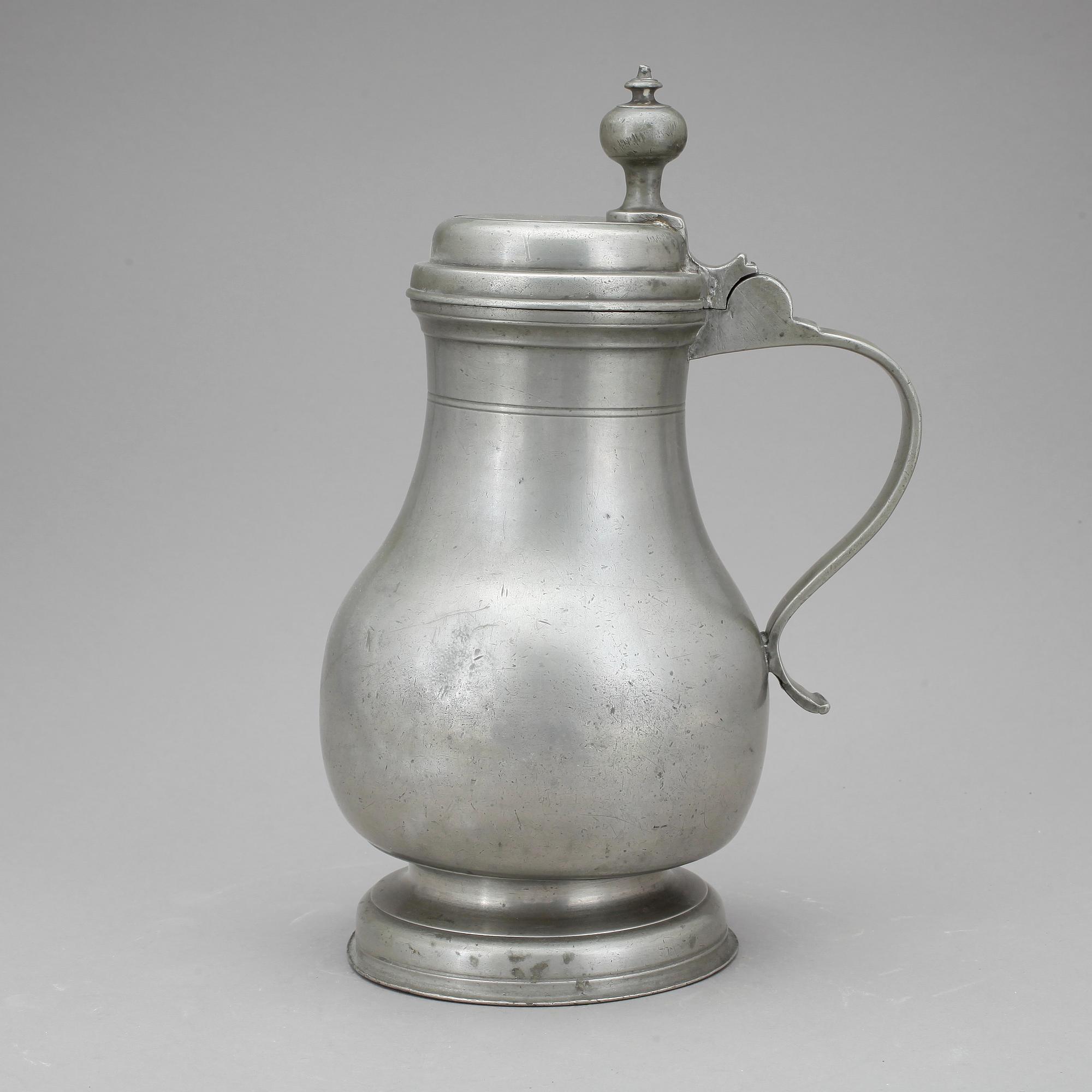 BUKSTOP, Tenn, märkt 1796.