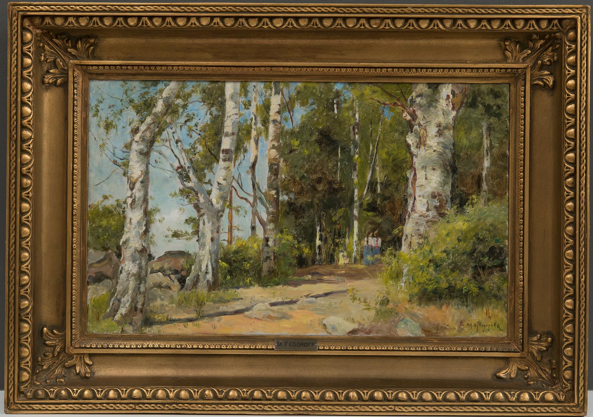 Marija Alekseevna Fedorova, GIRLS ON THE PATH.