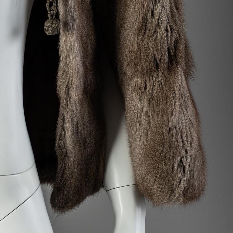 A 1940s fur cape, Wigéns, Tranås, Sweden.