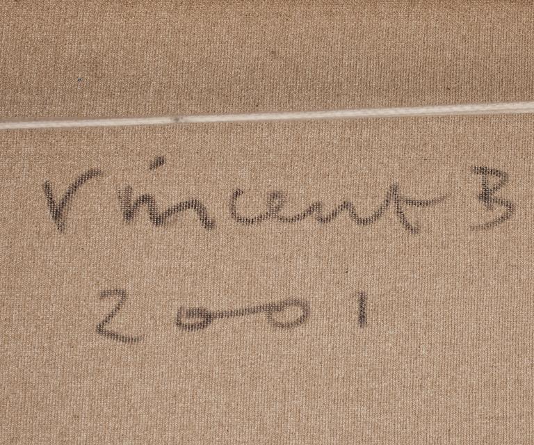 VINCENT BAKKUM, olja på duk, signerad och daterad 2001 a tergo.