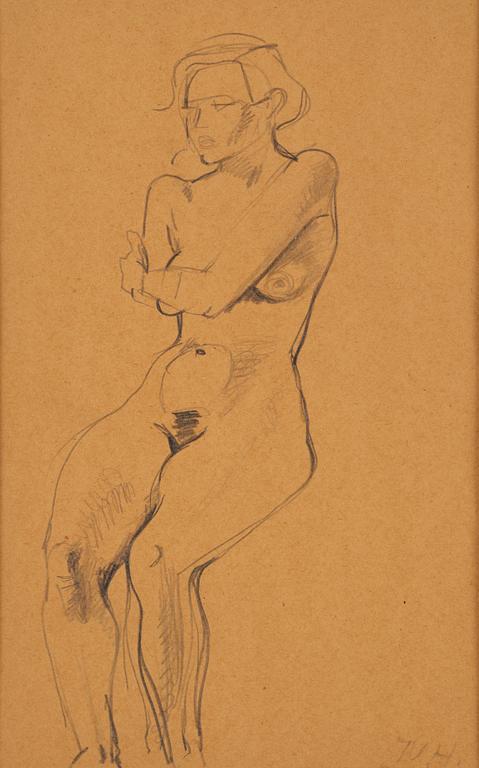 Tora Vega Holmström, Nude Study.