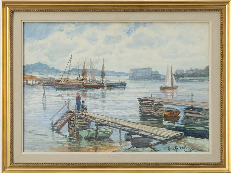 Anna Gardell-Ericson, The Harbour, Marstrand.