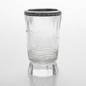 Yrjö Rosola, A 1940's '7003' vase for Karhula-Iittala Glassworks.