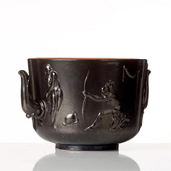 Einar Luterkort, urna, Upsala Ekeby, Swedish Grace, 1930-35.