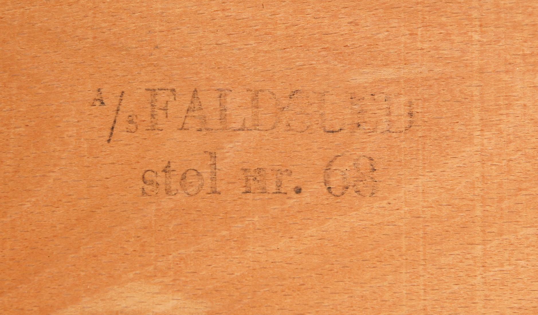 STOLAR, 6 st, Faldsled, 1900-talets andra hälft.