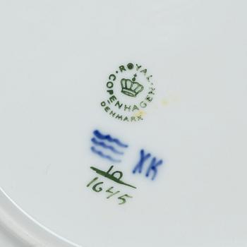 Royal Copenhagen, a 14-piece 'Blue Flower' tea service, Denmark.
