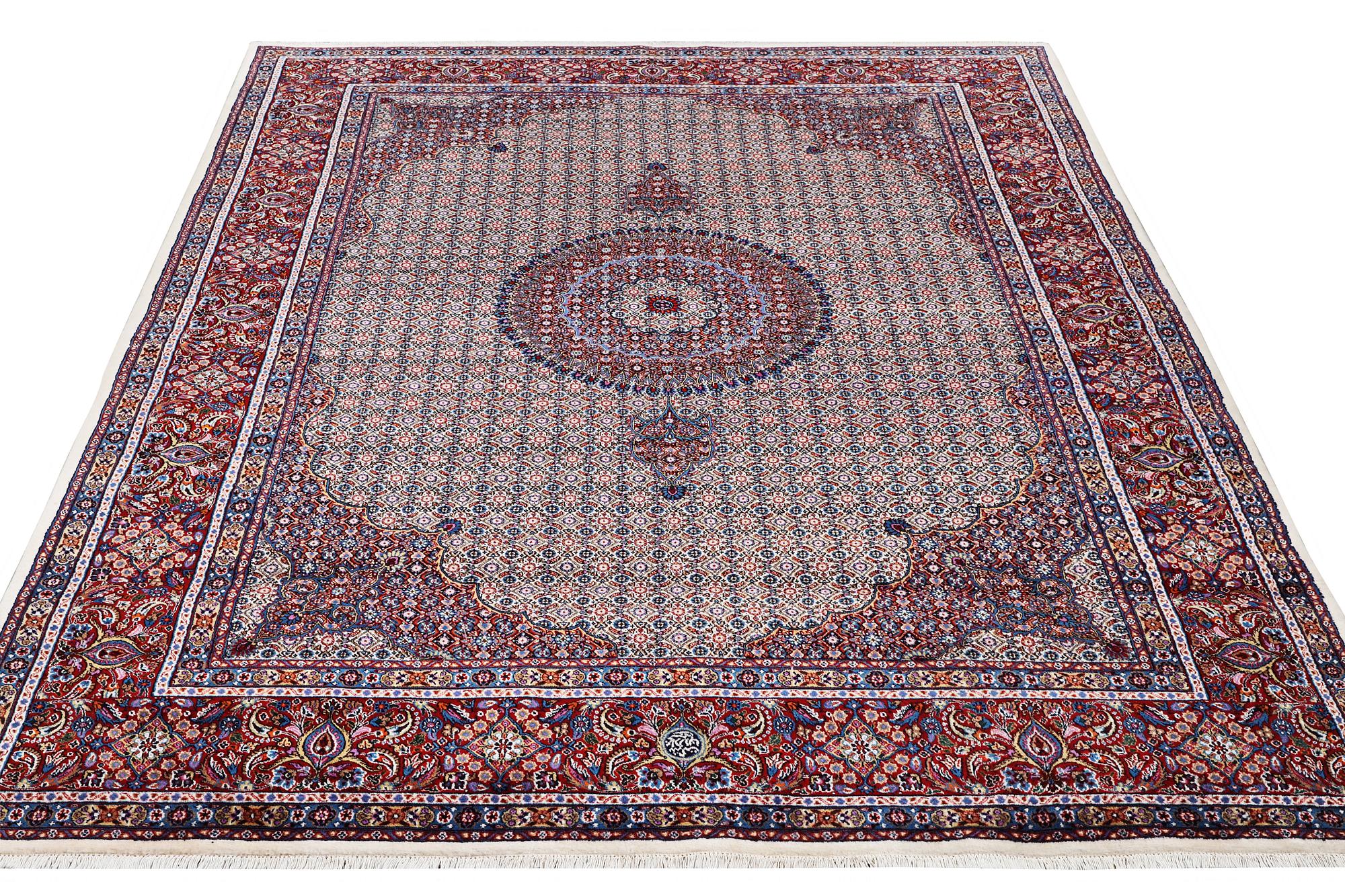 A carpet, Moud, ca 360 x 250 cm.