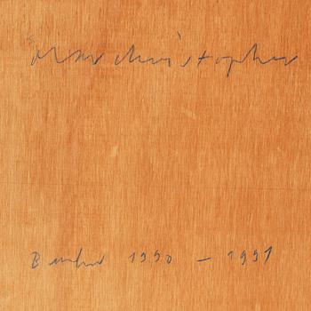 OLAV CHRISTOPHER JENSSEN, , mixed media, signed and dated 1990-1991 on verso,