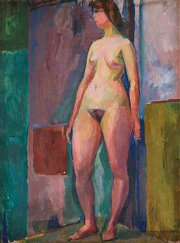 792. Isaac Grünewald, Modellstudie.
