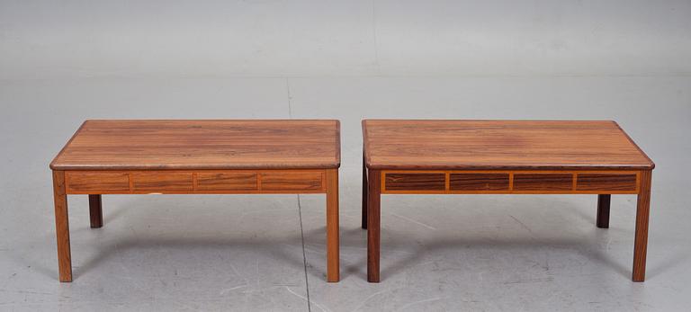 SIDOBORD, ett par, String  Seffle  Möbelfabrik. 1900-talets andra hälft.