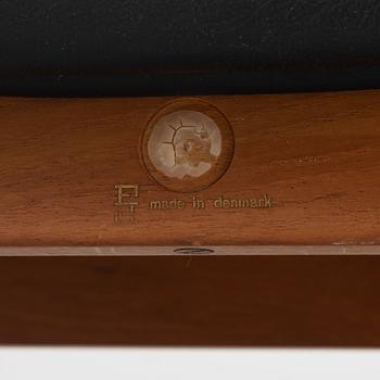 Finn Juhl, armchairs, a pair, "Diplomat", France & Søn, Denmark, second half of the 20th century.