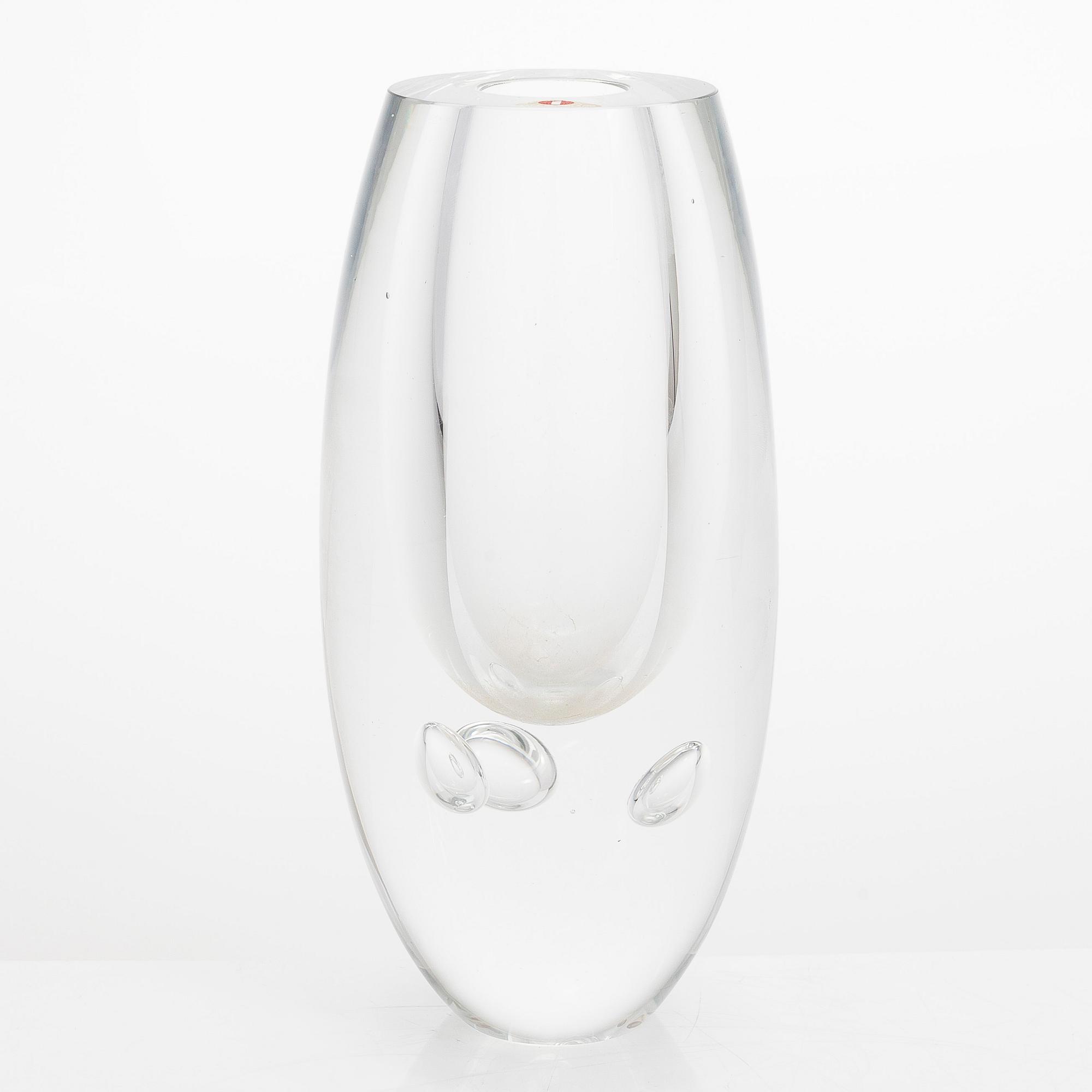 Timo Sarpaneva, glasskulptur, "Claritas", signerad Timo Sarpaneva 61/1985.