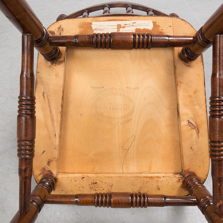 STOLAR, 4 st, Luterma, Estland, omkring 1900.