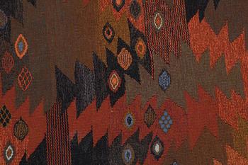 CARPET. "Tånga brun original". Tapestry weave. 259,5 x 188 cm. Signed AB MMF BN.