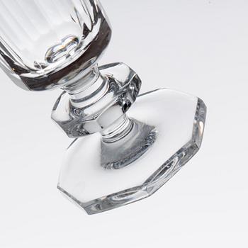 GLASSERVIS, 67 delar, "Karlberg", Elis Bergh, Kosta, 1900-tal.