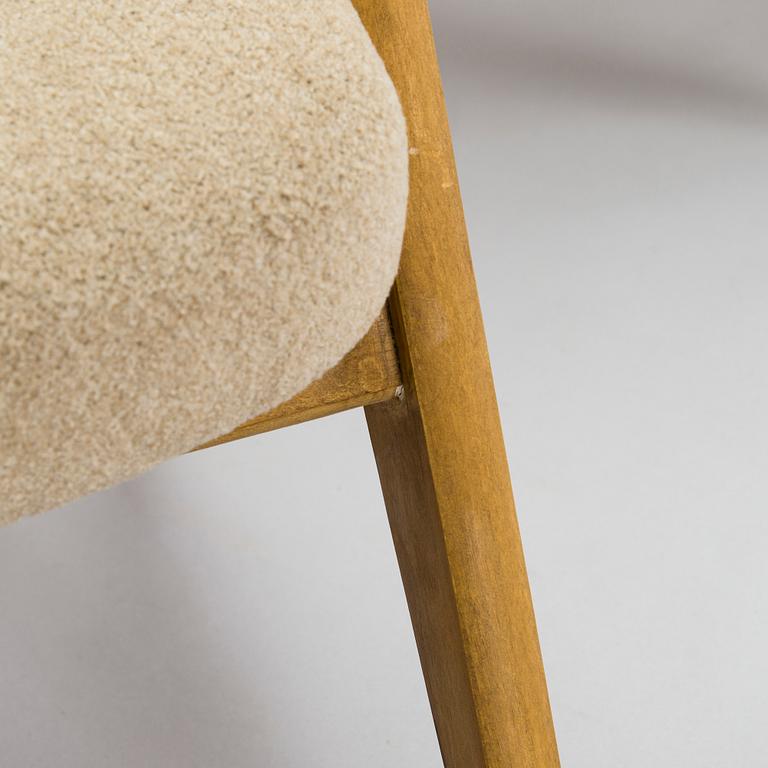 Ilmari Lappalainen, a pair of , 'Bambino' 2429 chairs for Asko. designed 1955.