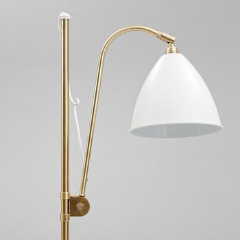 GOLVLAMPA, plåt/mässing, "Bestlite".