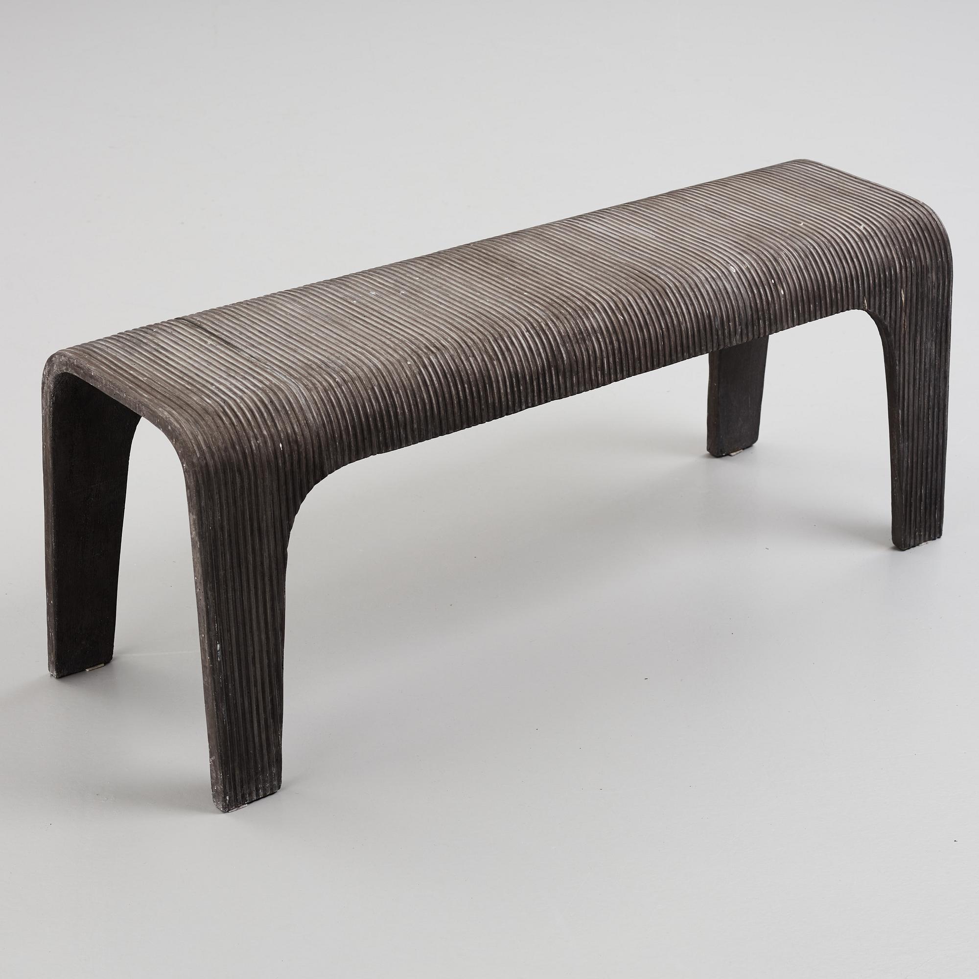 Stina Lindholm, bänk, "Nona", Skulpturfabriken.