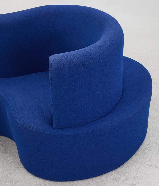 Verner Panton, a "Cloverleaf" sofa, Verpan, Denmark.