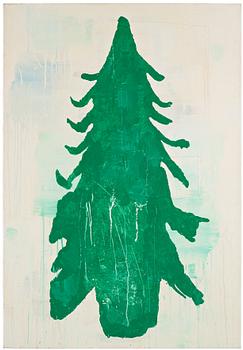 123. Donald Baechler, "Tree".