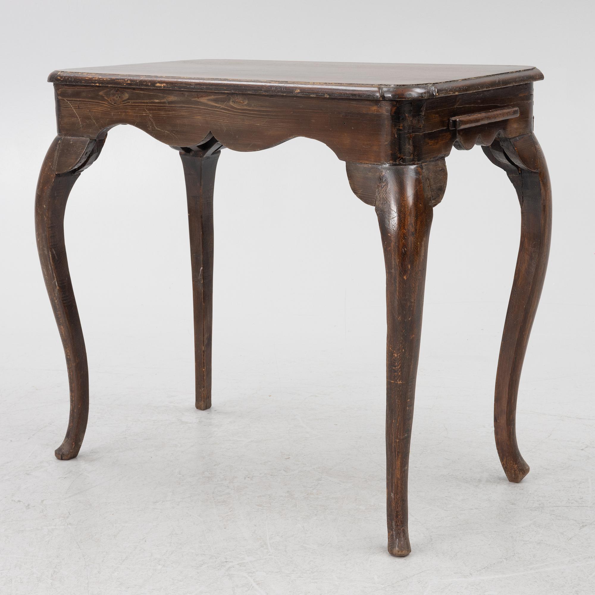 Bord, omkring 1800, Rokoko.