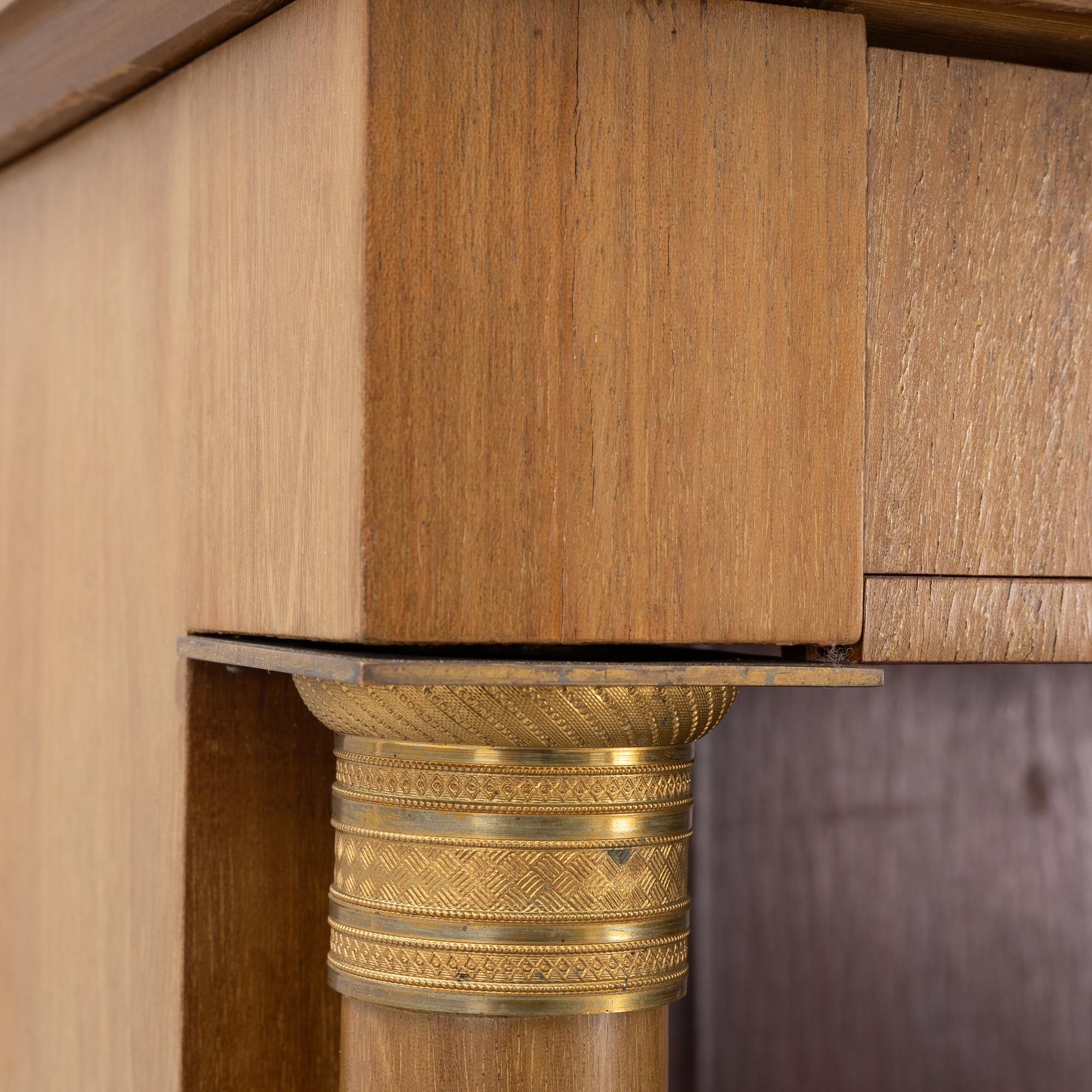 Bookcase, Empire style, first half of the 20th century.