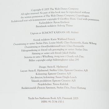 Carl Barks, "Carl Barks' Collected Works", 30 volumes, Egmont Publishing 2005-2008.