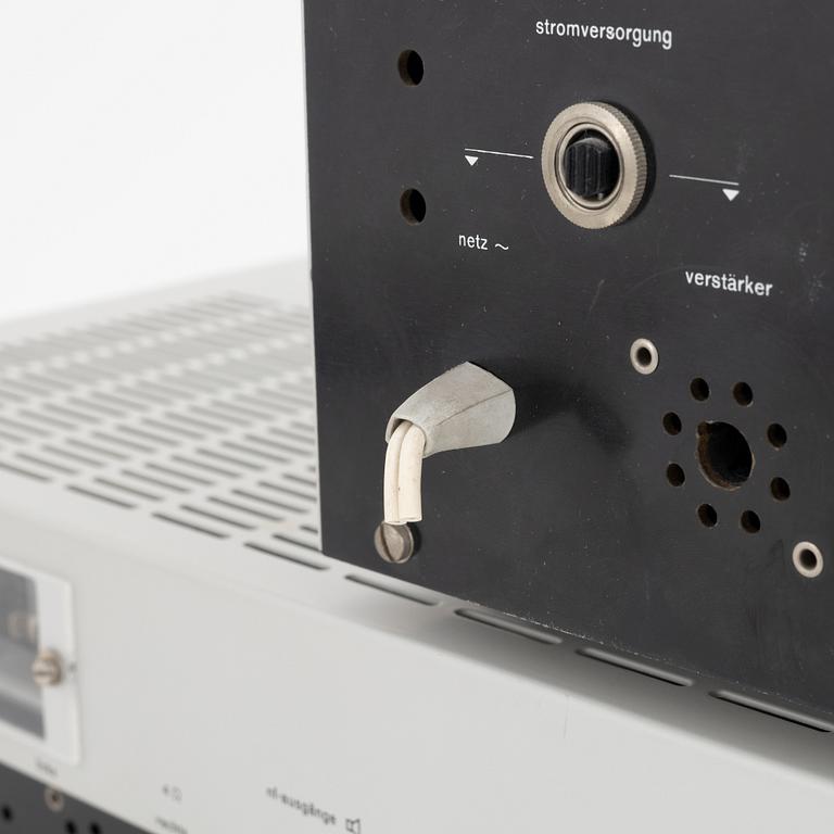 Dieter Rams, radio med förstärkare, CE 16 och CSV, Braun.
