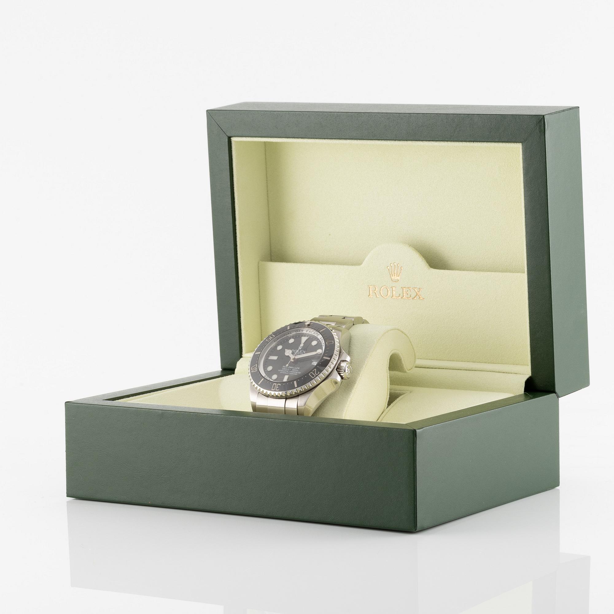 Rolex, Deepsea, Sea-Dweller, wristwatch, 44 mm.