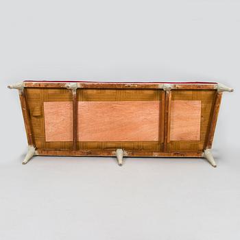 A Swedish Gustavian sofa, late 18th century.
