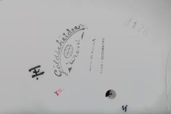 FIGUR, porslin, Goldscheider, Wien.