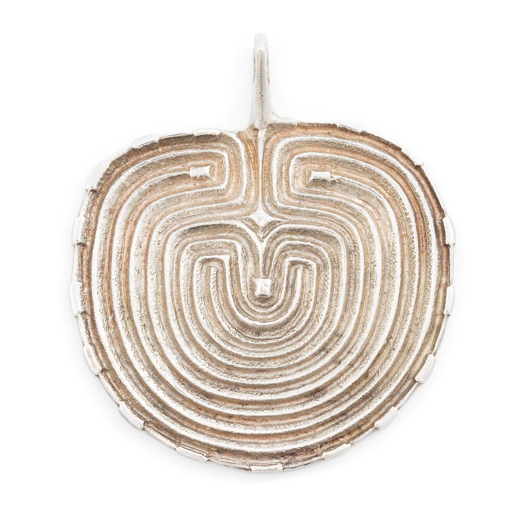 Inga-Britt "Ibe" Dahlquist, a pendant, silver, Visby 1984.