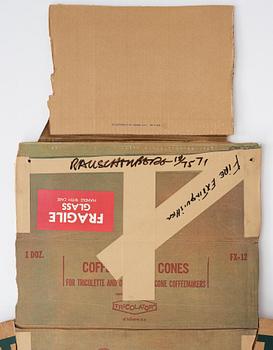 Robert Rauschenberg, Cardbird I from: "Cardbird Series".