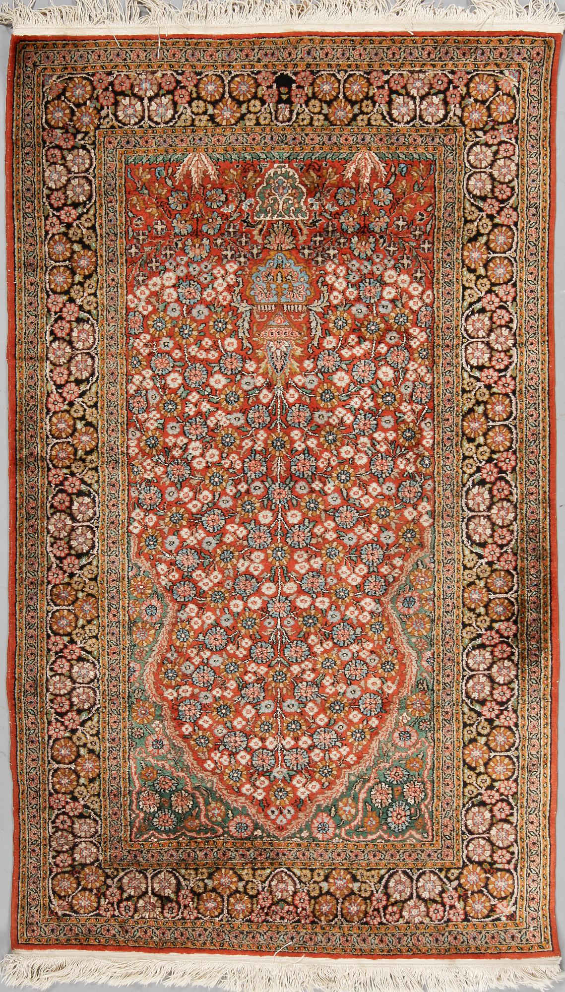MATTA, isfahan, silke, 157x93 cm, 1900-talets andra hälft.