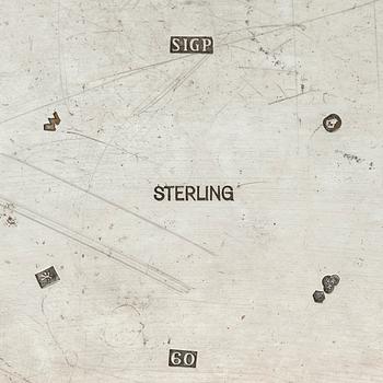 Sigurd Persson, vas, Stockholm, 1964, smed Johann Wist, sterling silver.