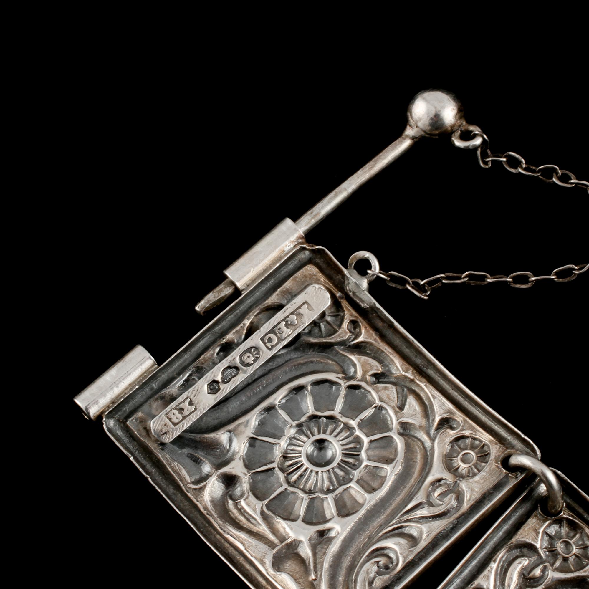 ARMLÄNK, silver, Ceson, Göteborg, 1948. Vikt 30 g.