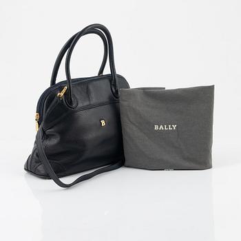 Bally, a leather bag.