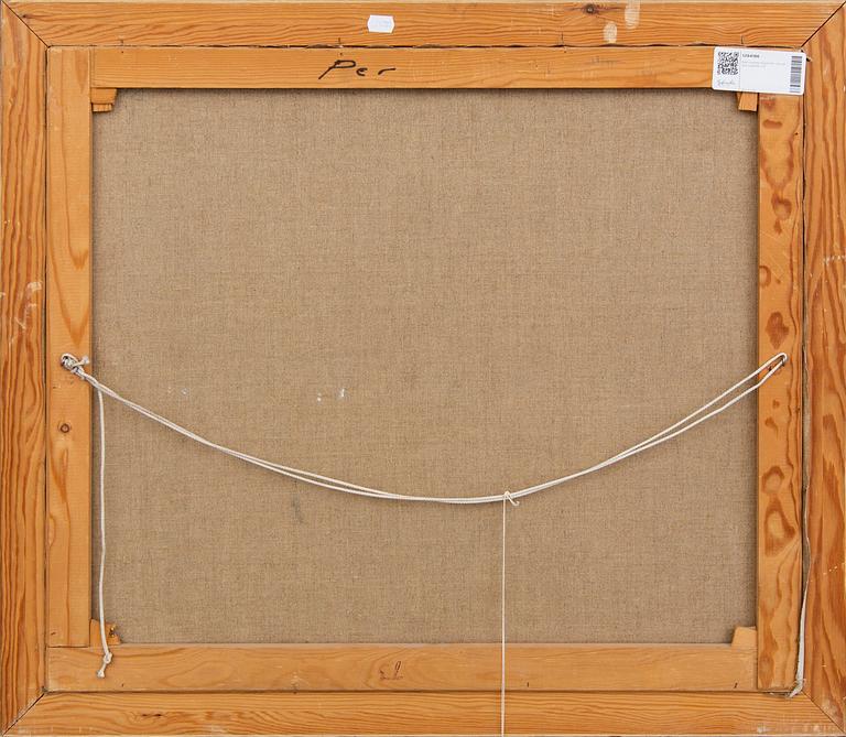 Kjell Leander-Engström, oil on canvas signed.