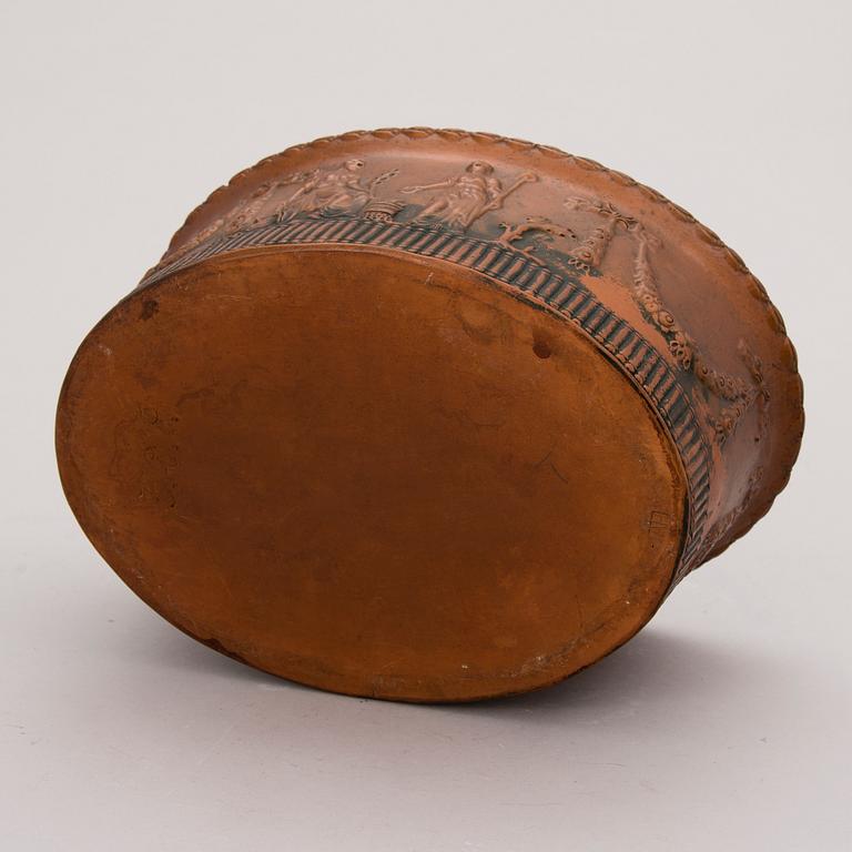 An Empire earthenware paté form, early 19th Century.