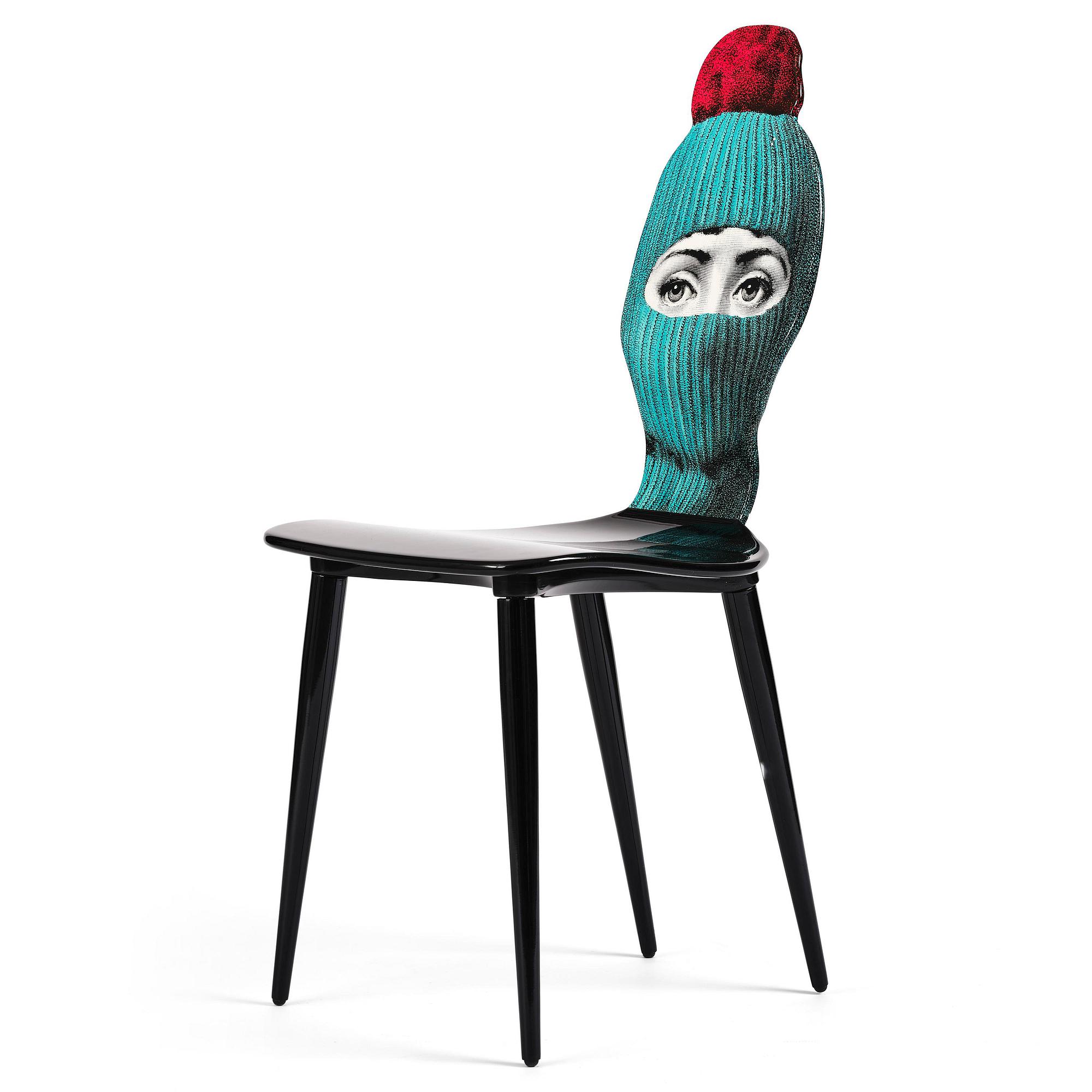 Piero Fornasetti, & Anne Lux, a "Lux Gstaad" chair, Fornasetti, Milan, 2018.