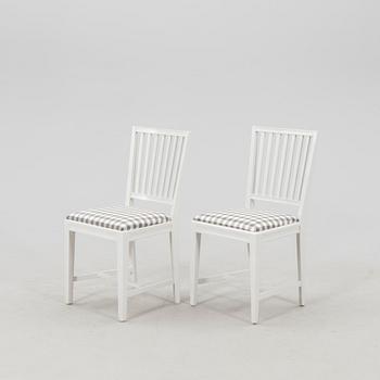 Chairs, 6 pieces "Leksand," late 20th century.