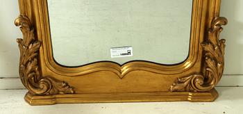 SPEGEL MED KONSOLBORD, nyrokoko. 1800-talets andra hälft. Prov; Svaneholms slott.