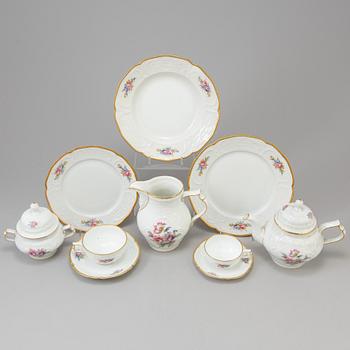 A 124 piece porcelain "Sanssouci" dinner service, Rosenthal, Germany.