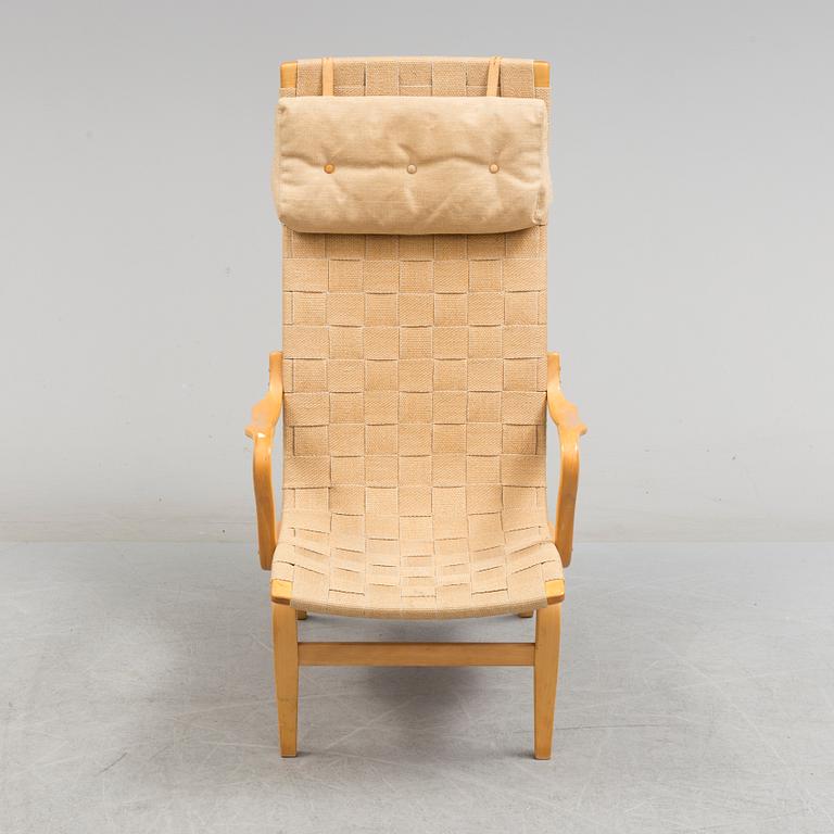 An armchair "Eva Hög", by Bruno Mathsson, 1972.