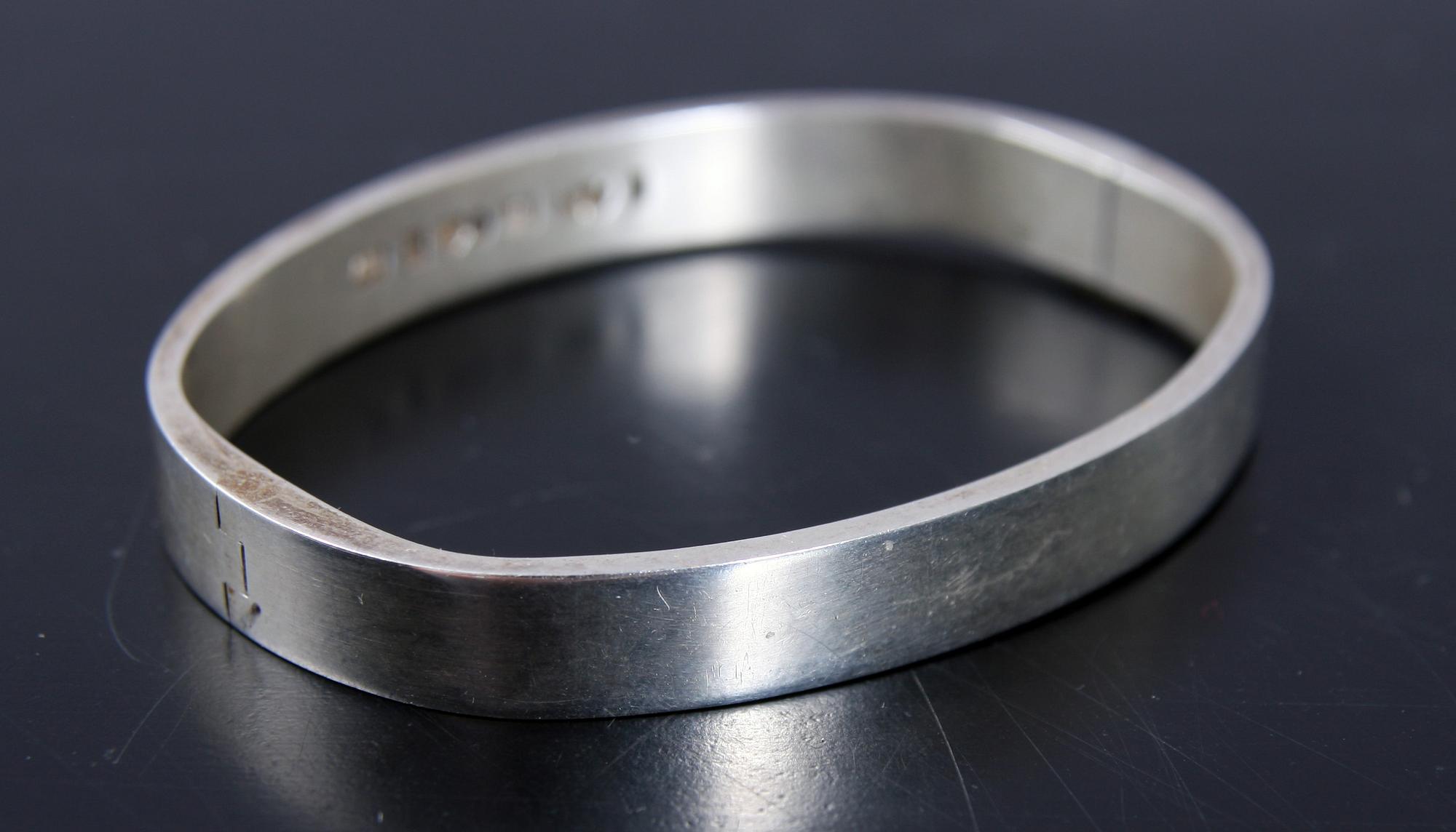 ARMLÄNK, silver, Wiwen Nilsson, Lund 1935.