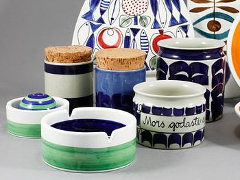 PARTI PORSLIN, 11 delar, mestadels Marianne Westman, Rörstrand, 1950/60-tal.