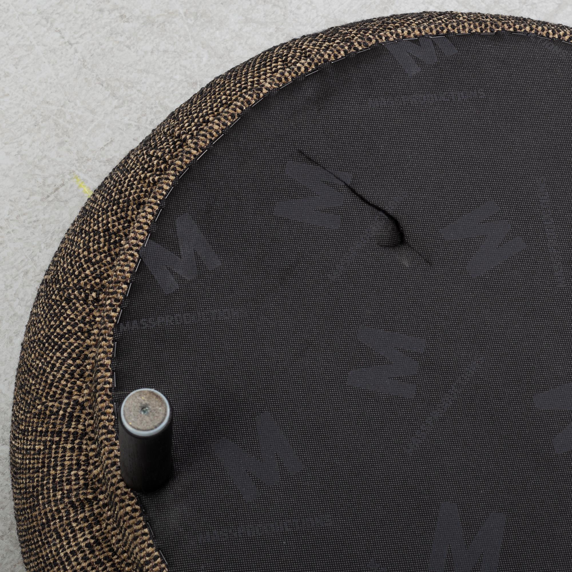 A contemporary 'Dandy Ottoman' by Chris Martin for Massproductions.