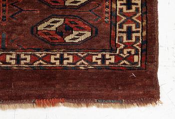 An antique Yomud Torba, West Turkmenistan, c. 86 x 44 cm.