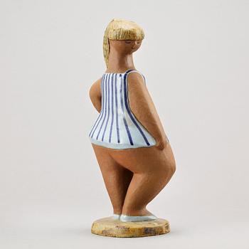 FIGURIN, stengods, Lisa Larson. Gustavsberg.